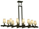72 Long Dante 20 Light Oblong Chandelier