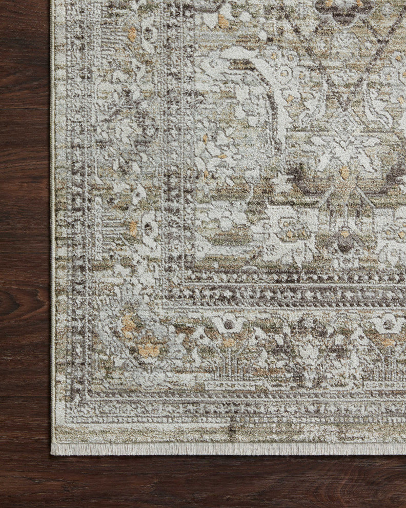 Loloi Bonney Moss / Stone Area Rug, 2'-0" X 3'-0"