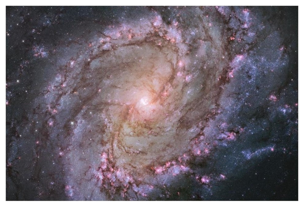 "M83 - Spiral Galaxy" Digital Paper Print by NASA, 62"x42"