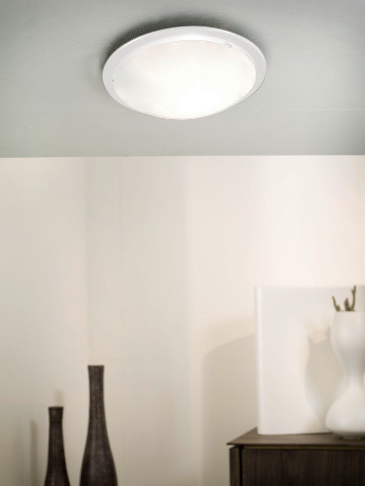 Planet - 1-Light Ceiling Light, White