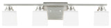 Generation Lighting 4420904EN3 Vinton 4 Light 29"W LED Vanity - Brushed Nickel