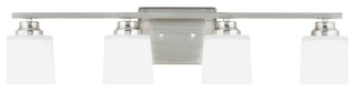 Generation Lighting 4420904EN3 Vinton 4 Light 29"W LED Vanity - Brushed Nickel