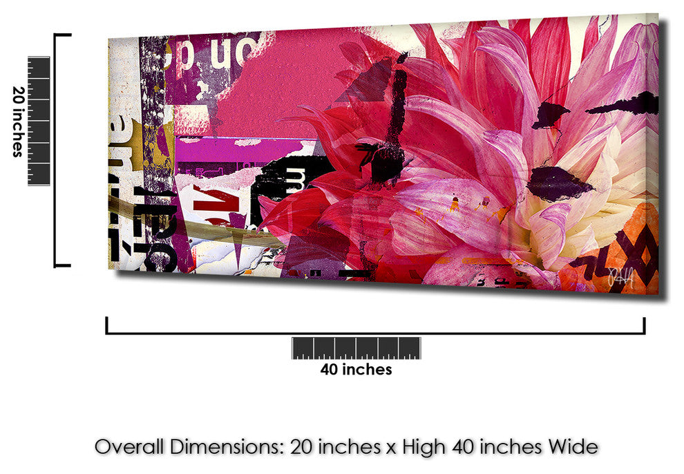 Painted Petals LXXI Canvas Art