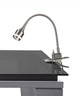 Brushed Steel Metal Led Adjustable Clip Lamp