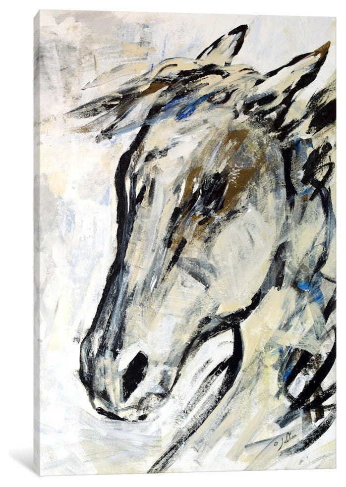 "Picasso's Horse II" Print by Julian Spencer, 26"x18"x1.5"
