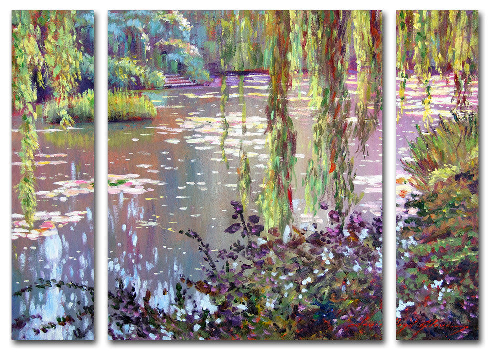 "Homage to Monet" Multi-Panel Canvas Art Set by David Lloyd Glover