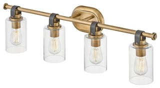 Hinkley Lighting 52884 Halstead 4 Light 32"W Bathroom Vanity - Heritage Brass