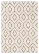 Surya Serengeti Shag SGT-2302 9'x12'3" Rug, Taupe/Khaki/Ivory/Dark Brown