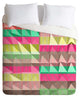 Deny Designs Jacqueline Maldonado Pyramid Scheme Duvet Cover - Lightweight