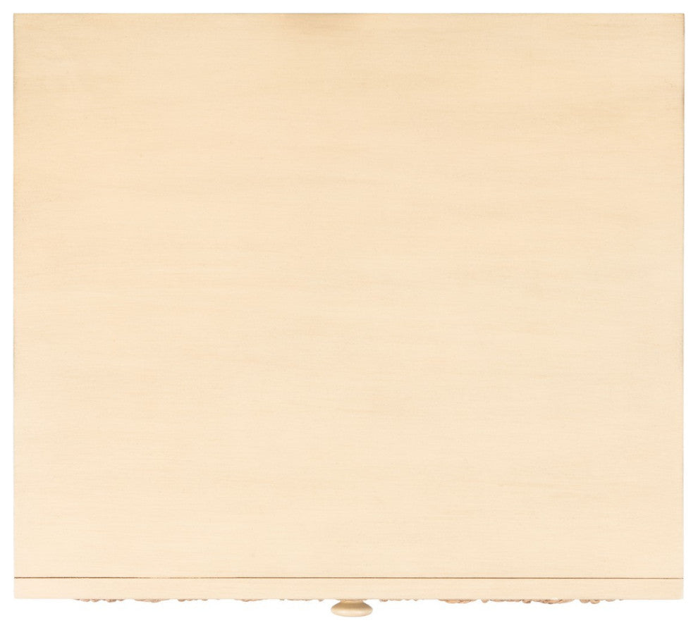 Safavieh Couture Armand Woven Wood Nightstand, Natural