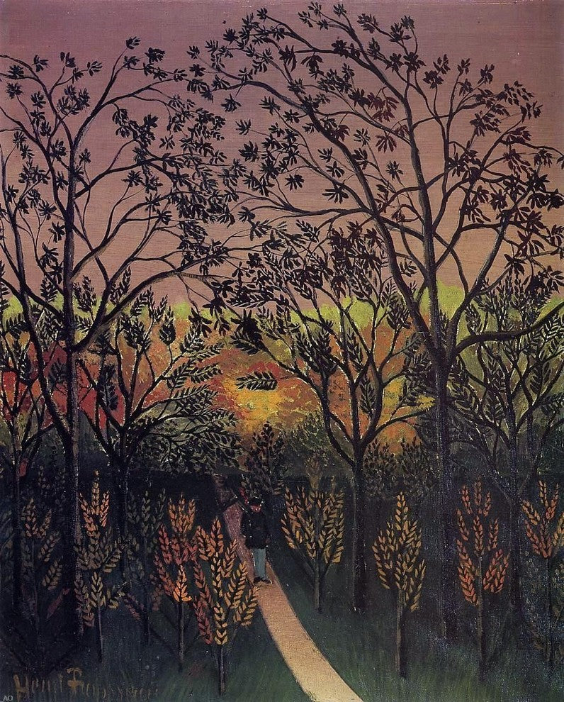 Henri Rousseau Corner of the Plateau of Bellevue Wall Decal