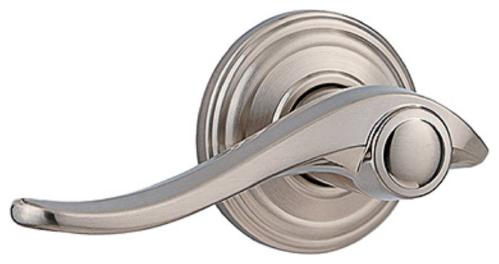 Kwikset 788AVL RH 15 RLVR Avalon Right Hand Dummy Lever, Satin Nickel