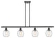 Innovations 516-4I-BK-G1013 4-Light Island Light, Matte Black