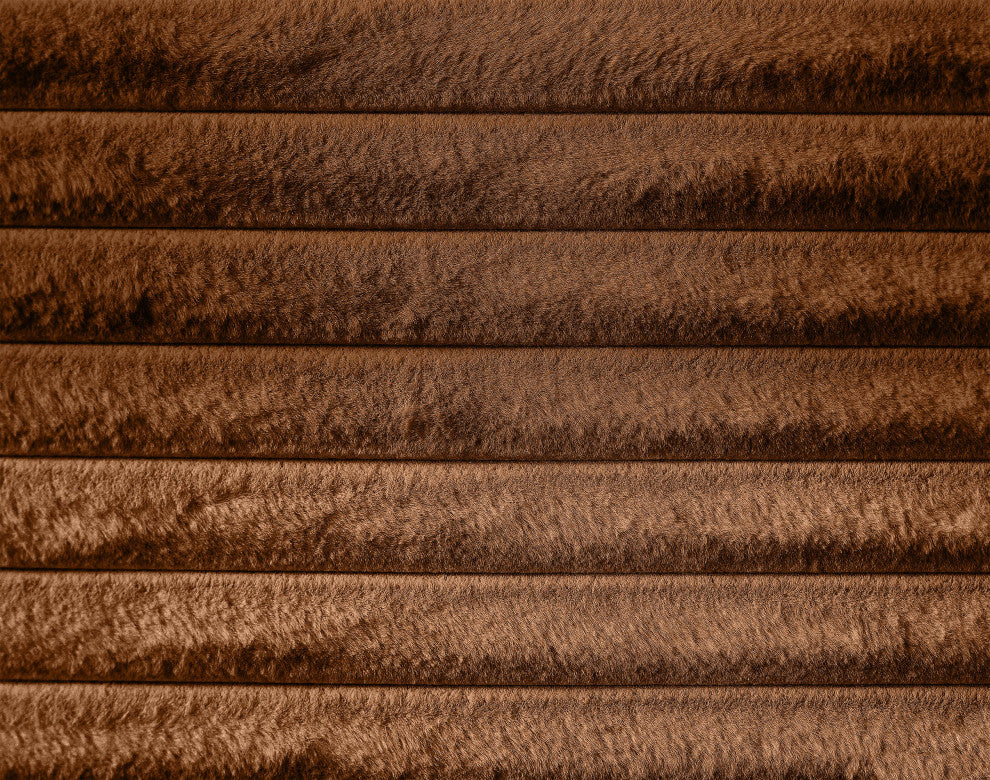 Dexter Upholstered Bed, Saddle, Queen, Corduroy Fabric