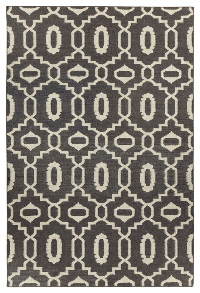 Capel Genevieve Gorder Anchor Smoke 3628_350 Flat Woven Rugs - 7' X 9' Rectangle