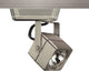 WAC Lighting HT-802 Low Voltage Track Fixture, 50W, Brushed Nickel, L Track