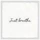 "Just Breathe III" Framed Painting Print, 32x32