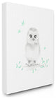 Cartoon Baby Owl Painting, 24"x30"