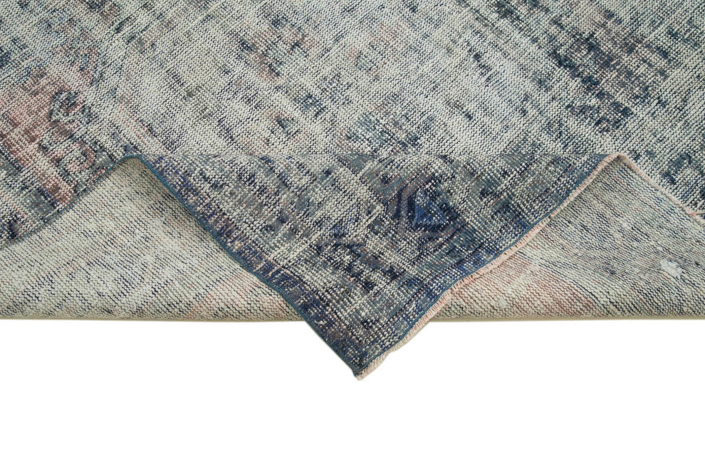 Rug N Carpet - Handwoven Oriental 4' 7" x 13' 6" Vintage Runner Rug