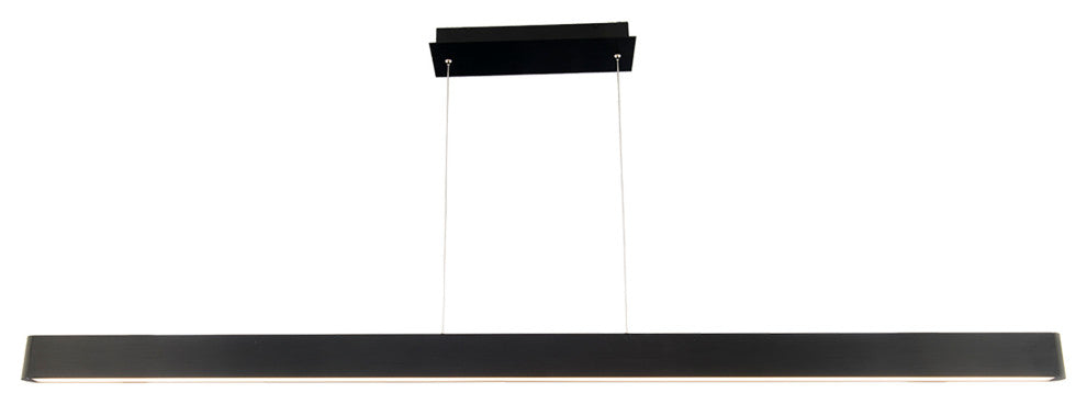 Volo LED Pendant 3000K, Black, 75"