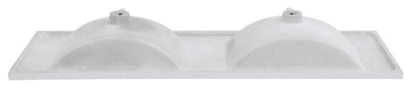 48" Ceramic Vanity Top Double Basins With 3 Holes