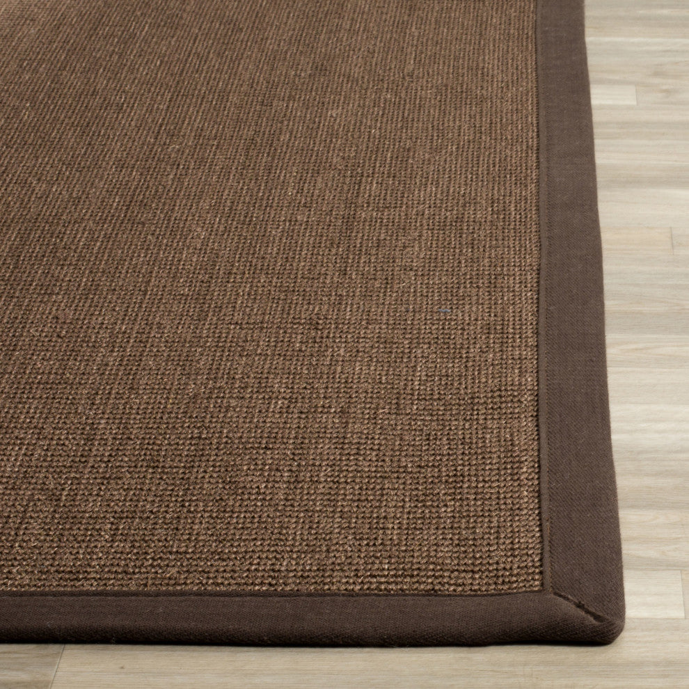 Safavieh Natural Fiber Nf131C Rug, Brown/Brown, 5'0"x8'0"