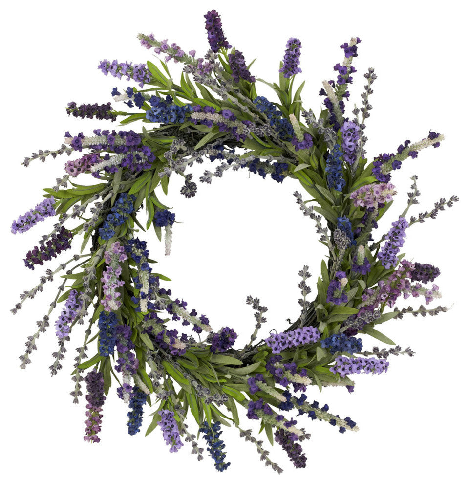 20" Lavender Wreath