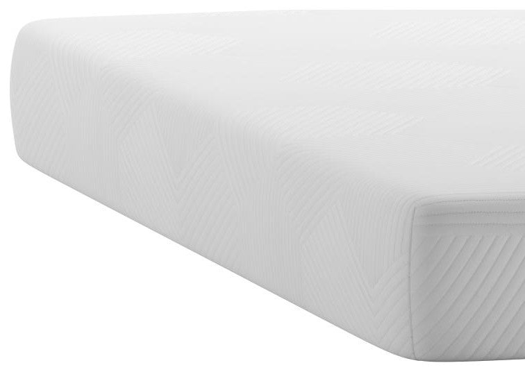 Jasmine Charcoal & Green Tea Cooling Gel Memory Foam 8" CertiPUR-US Mattress, White, Full