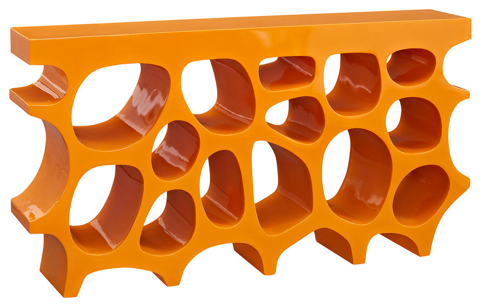 Modern Orange Wander Medium Stand