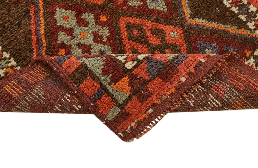 Rug N Carpet - Hand-knotted Turkish 2' 10" x 13' 0" Vintage Runner Rug