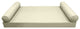 Style5 Twin-XL Pipe Trim Outdoor Mattress Bolster Slip Cover COMPLETE SET AD005