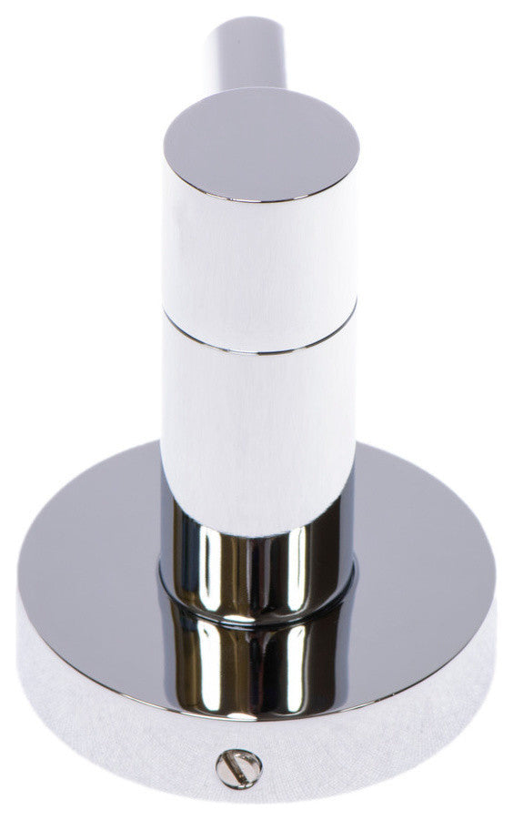 Venezia Series Single Robe Hook, Chrome