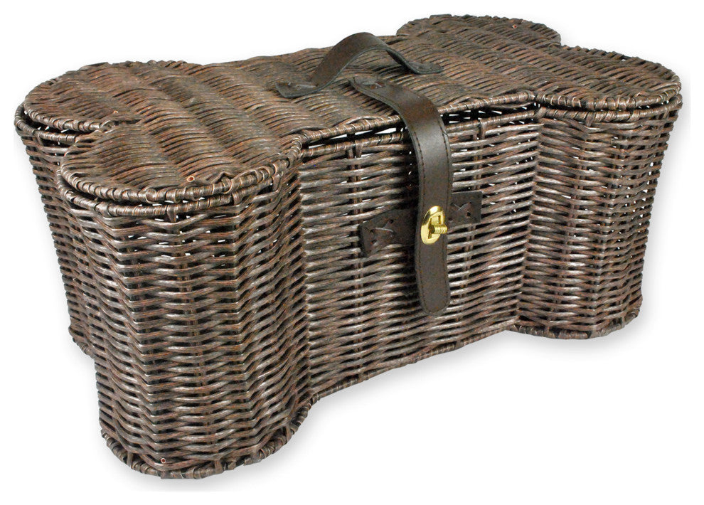 DII Bone Shape Toy Basket Small
