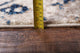 Transitional Agra Distressed Oriental Area Rug, Beige, Runner 10''