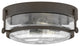 Hinkley Harper 3-Light Small Flush Mount 3640OZ-CS, Oil Rubbed Bronze