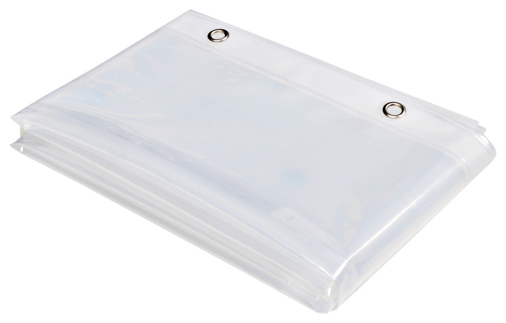 Utopia Alley 4.8G Clear PEVA Shower Liner - Clear Shower Curtain Liner, 72"X72"