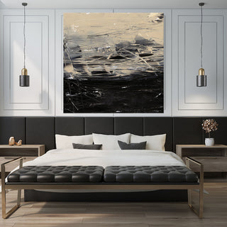 "Dynamics IV" Fine Art Giant Canvas Print, 84"x84"