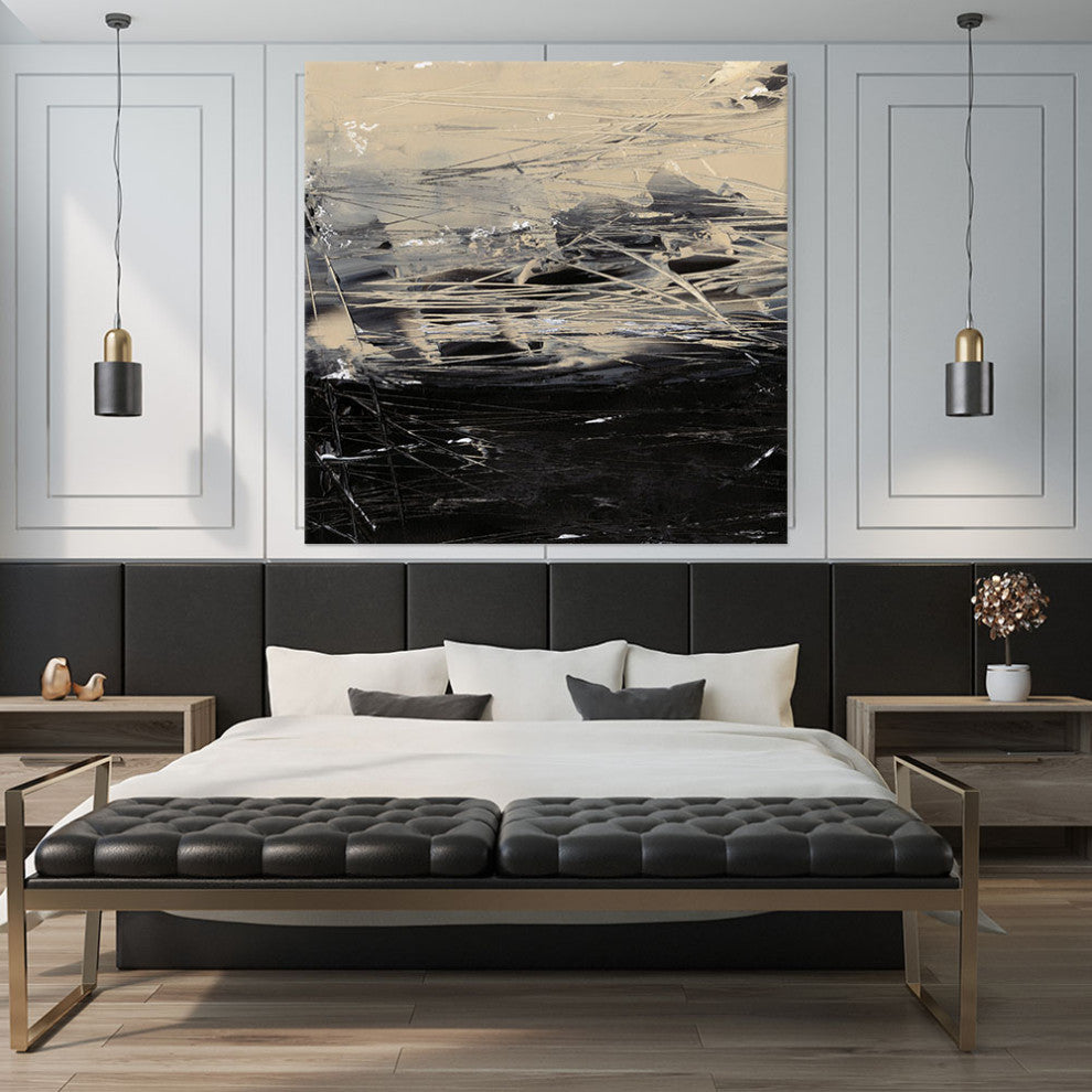 "Dynamics IV" Fine Art Giant Canvas Print, 84"x84"