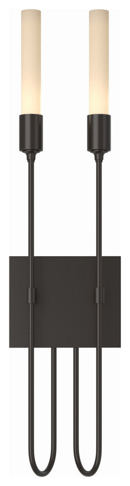 Lisse 2 Light Sconce, Oil Rubbed Bronze Finish