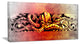 "Octopus Sketch in Yellow Shade" Animal Digital Wall Artwork