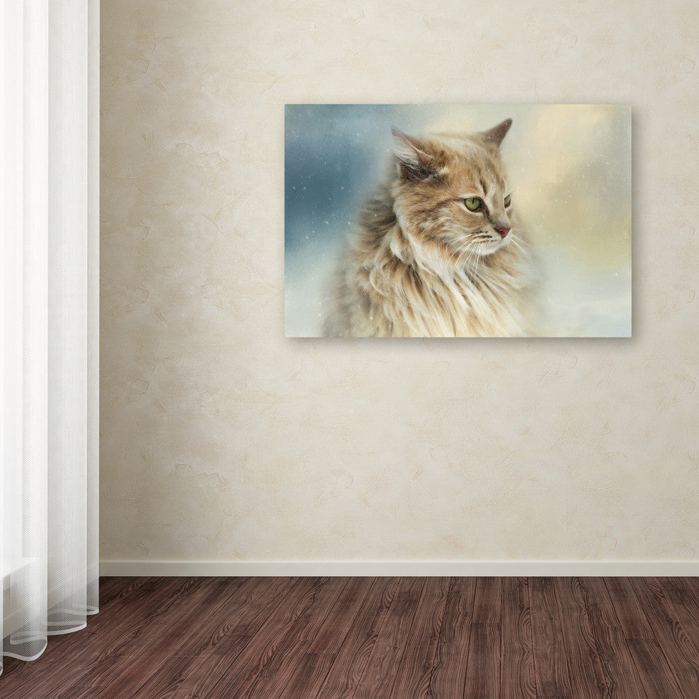 Jai Johnson 'Watching Snow Fall' Canvas Art, 47 x 30