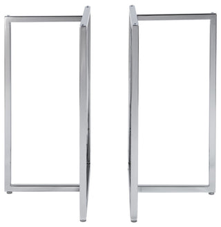 Legend Dining Table Bases Only, Brushed Stainless Steel