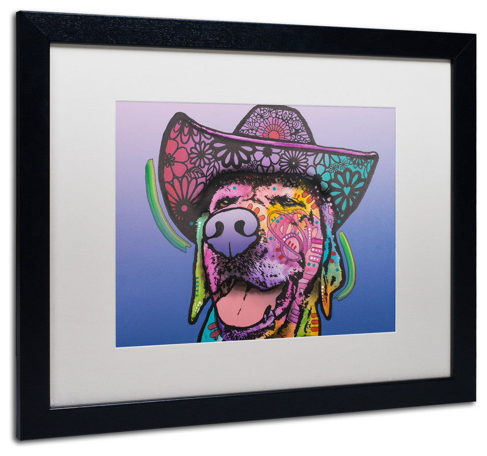 Dean Russo 'Penelope Custom-4' Art, Black Frame, White Mat, 20x16