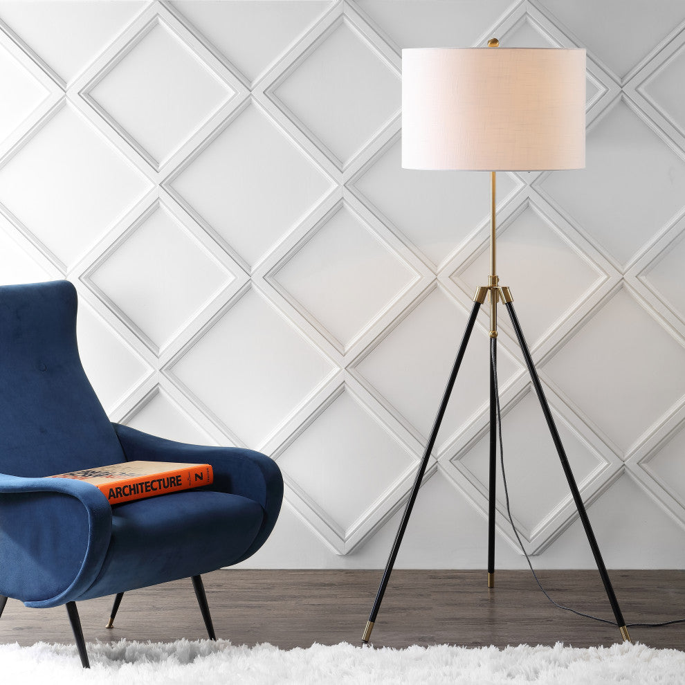 Lucius Adjustable Metal LED Floor Lamp