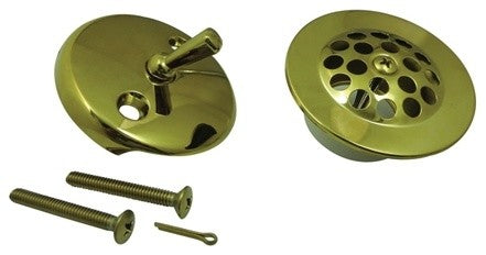 Showerscape Trip Lever With Grid Conversion Kit, Polished Brass