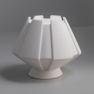 Meta, Ceramic Portable, Bisque, LED