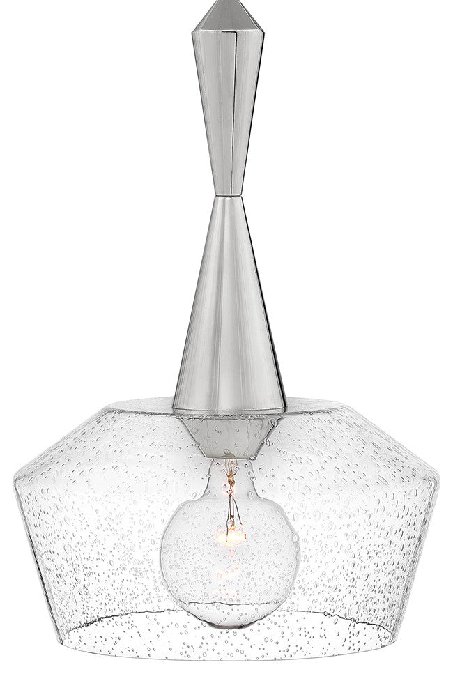 Hinkley Bette Medium Pendant, Polished Nickel