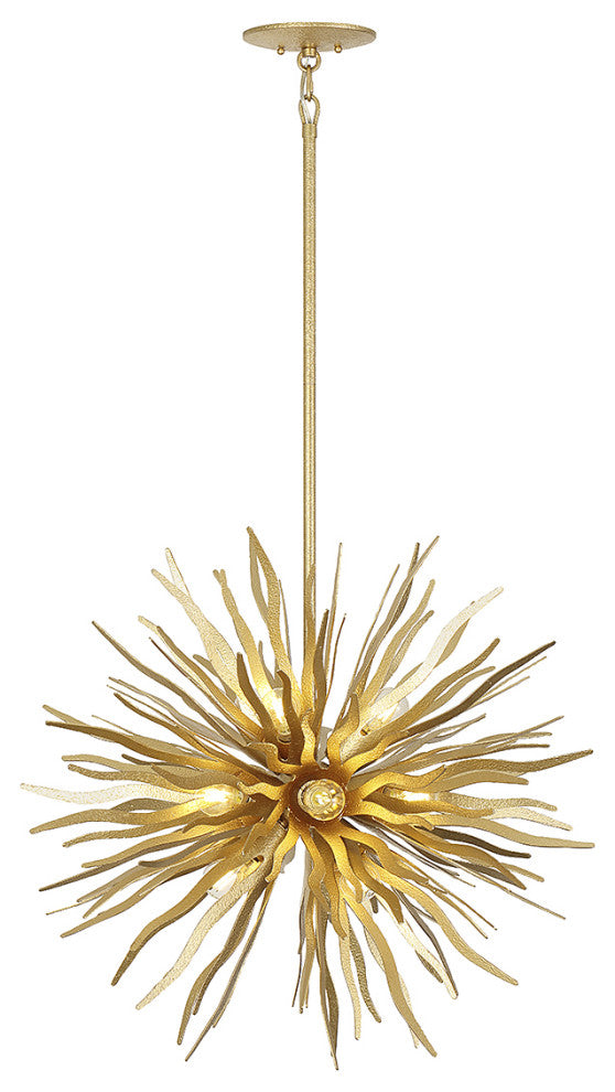 Killiam Pendant, Cavalier Gold, 12-Light