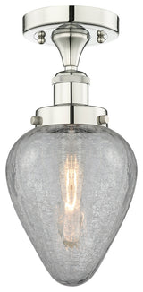 Innovations Geneseo 1 6" Semi-Flush Mount Polished Nickel