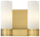 Empire 2 10.5" Bath Vanity-Light Brushed Brass